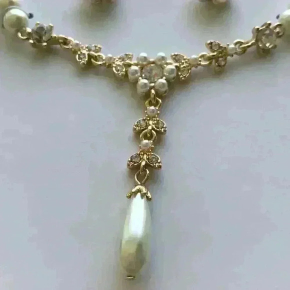 Charter Club new Value Pearl Lariat & Earrings - Picture 5 of 8